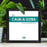 Funny Wall Frames for Home & Office, Quirky Humour Poster with Frame | White Poster Frame | Unique Gift Idea for Friend, Roommate, Farewell Gift